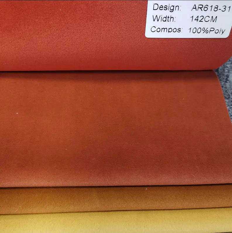 Perkenalkan kain pelapis / kain beludru Mosha / kain warna polos / kain Sofa & Kursi / kain rajut lusi